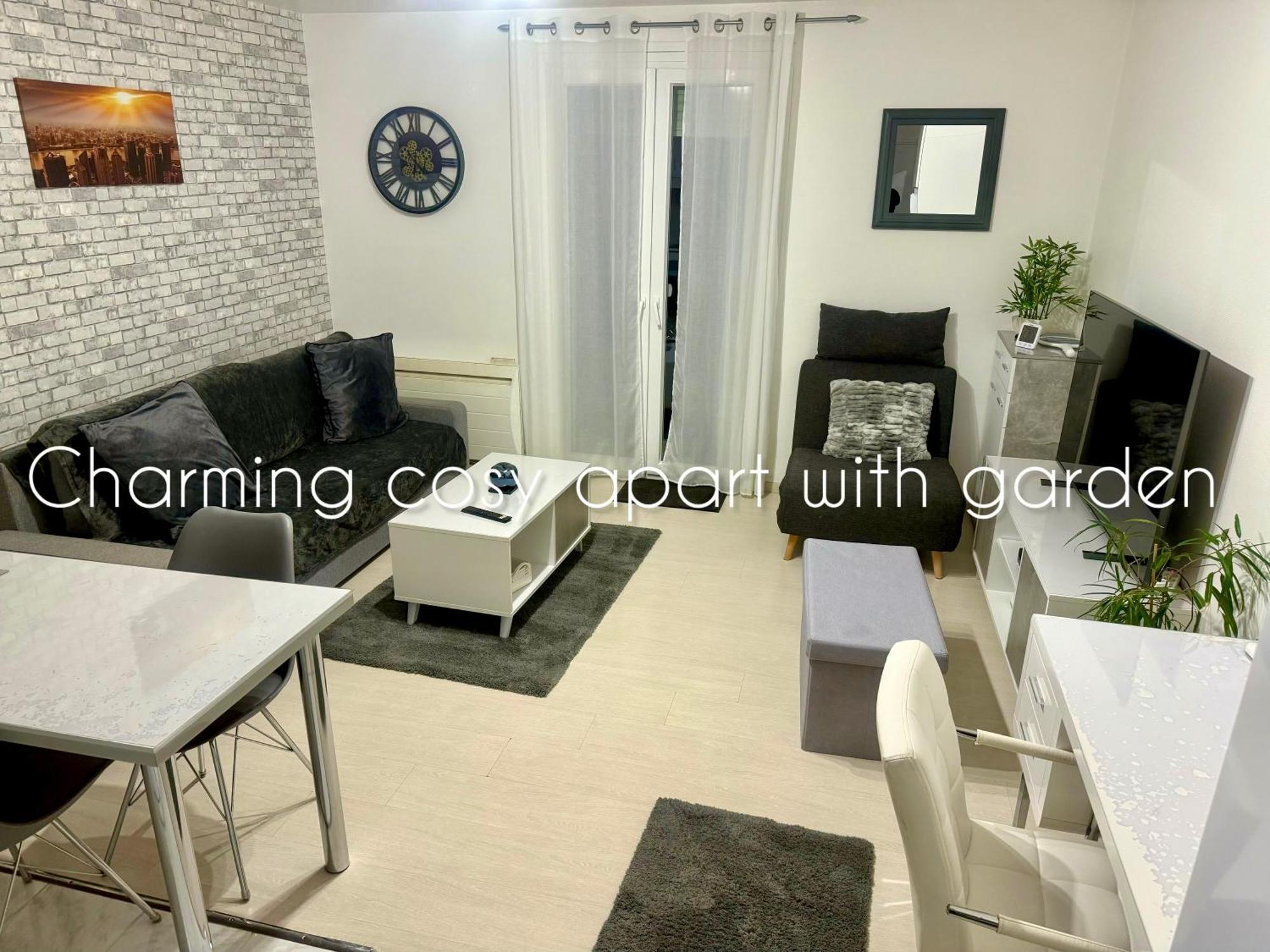 Charming Cosy Apart With Garden Free Parking Apartment Claye-Souilly Exterior photo